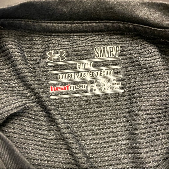 Mens Under Armour Fitted Heat Gear Shirt - Small - Picture 4 of 6